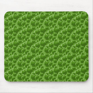 Grüne Herzen Mousepad