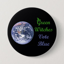 Grüne Hexen wählen Blau Button