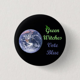 Grüne Hexen wählen Blau (hellgrün) Button