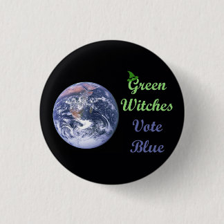 Grüne Hexen wählen Blau (hellgrün) Button