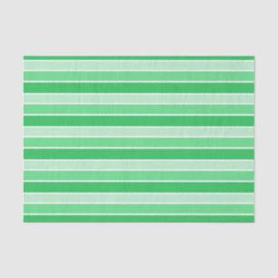Grüne Horizontalstreifen Seidenpapier