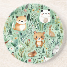 Grüne Hütte im Zentrum der Blumenlandschaft