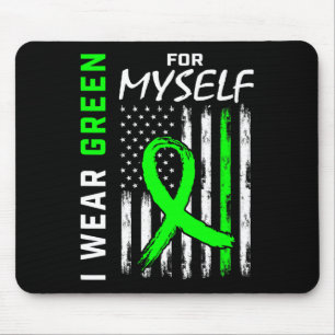 Grüne Ich selbst Nierenerkrankung Zerebralparese A Mousepad