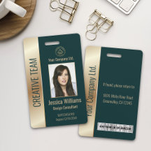 Grüne ID für personalisierte Unternehmensmitarbeit