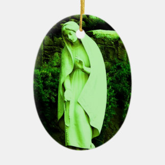Grüne Jungfrau Mary Statue Ornament