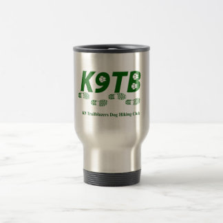 Grüne K9TB Logo-Reise-Tasse Reisebecher