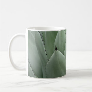 Grüne Kakteen Kaffeetasse