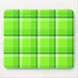 Grüne Karos - Mousepad