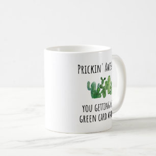Grüne Karte US-amerikanische Einwanderer Geschenke Kaffeetasse