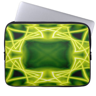 Grüne Kästen Laptopschutzhülle