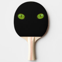 Grüne Katzenaugen - Klingeln Pong Paddel