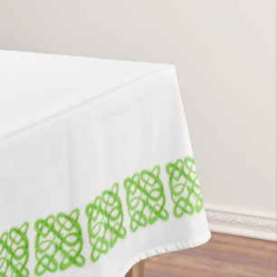 GRÜNE KELTISCHE KNOTEN 60x84 Tischdecke