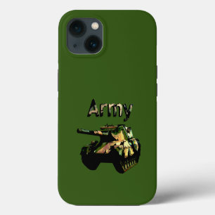 Grüne Khaki-Armee-Tank, iPhone 13 Hülle