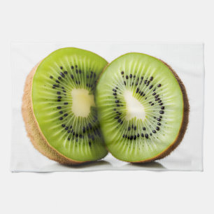 Grüne Kiwi Geschirrtuch