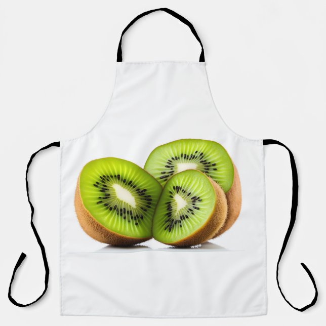 Grüne Kiwi Schürze (Vorderseite)