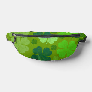 Grüne Klee, Glücksklamotten, St. Patrick's Day Bauchtasche
