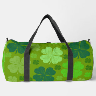 Grüne Klee, Glücksklamotten, St. Patrick's Day Duffle Bag