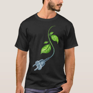 Grüne Kleidung - Umweltschutz - Öko-Rose T-Shirt