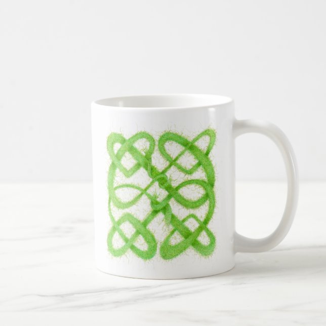 GRÜNE KNOCHENWEISE Tasse (Rechts)