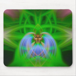 Grüne Komplexität Mousepad