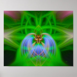 Grüne Komplexität Poster