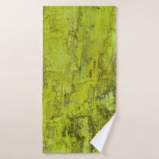 Grüne Konkrete, Kunst, Wohngestaltung, Hintergrund Badehandtuch