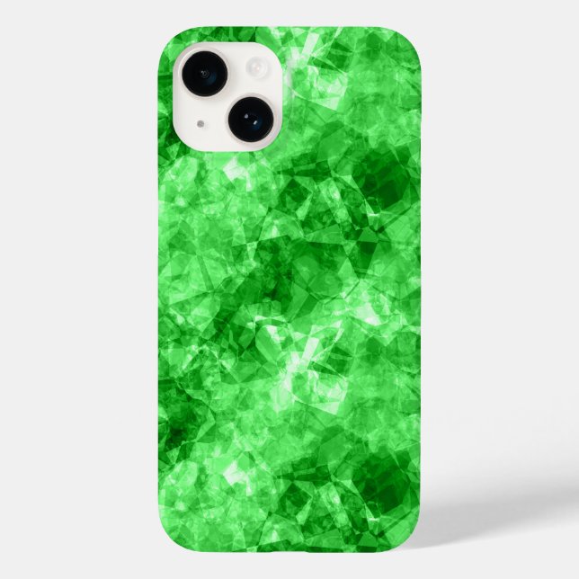 Grüne Krummlinge Case-Mate iPhone 14 Hülle (Rückseite)