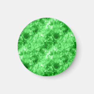 Grüne Krummlinge Magnet