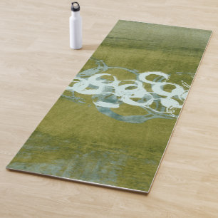 Grüne Kugeln I Yogamatte