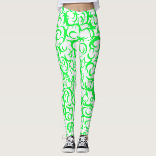 Grüne Kurven Leggings