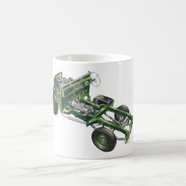 Grüne Landschaft Land Rover Cutaway Tasse
