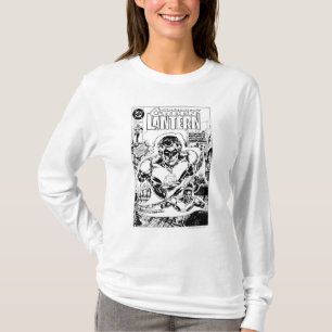 Grüne Lanterneien, schwarz und weiß T-Shirt