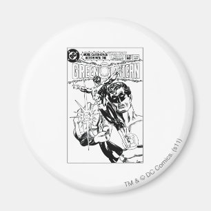 Grüne Laterne - Aktions-Comicabdeckung, Schwarzes Magnet