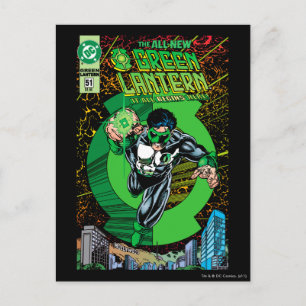 Grüne Laterne - Alles beginnt hier Postkarte