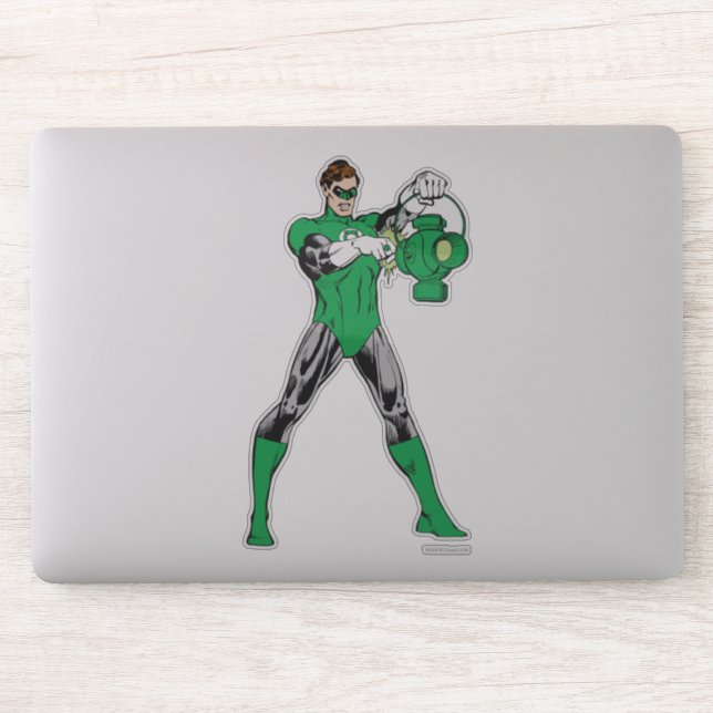 Grüne Laterne Aufkleber (Computer)