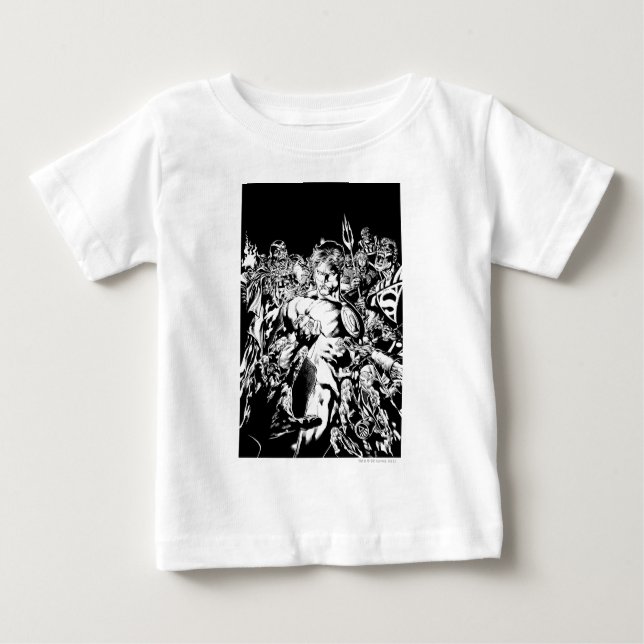 Grüne Laterne Baby T-shirt (Vorderseite)