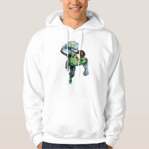 Grüne Laterne - Comic, Arm-Erhöhung Hoodie