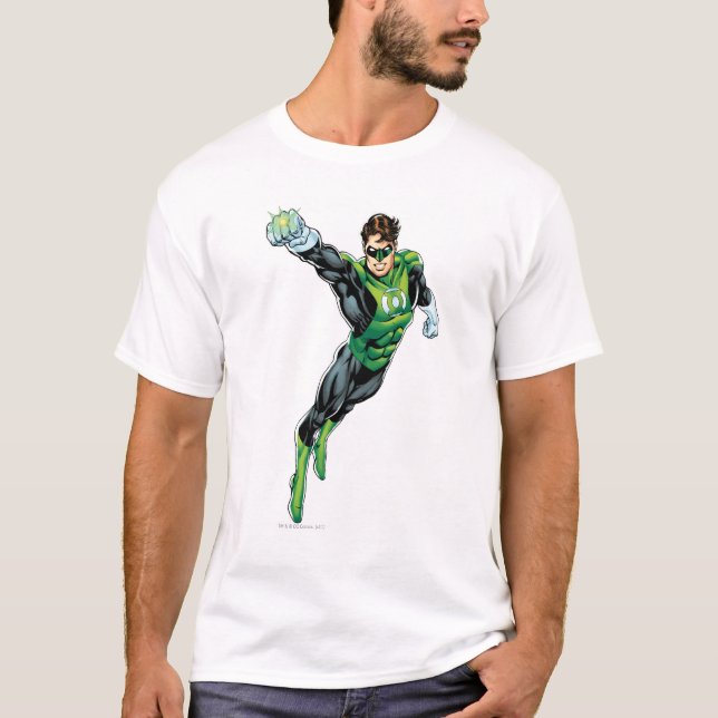 Grüne Laterne - Comic, Arm-Out T-Shirt (Vorderseite)