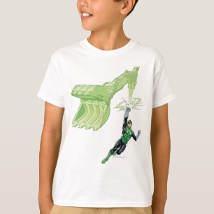 Grüne Laterne - Comic, mit Maschine T-Shirt