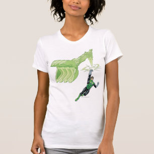 Grüne Laterne - Comic, mit Maschine T-Shirt