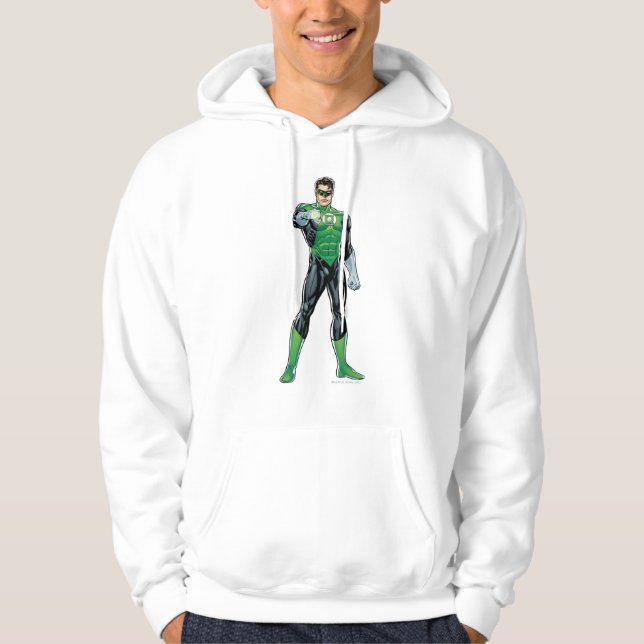 Grüne Laterne - Comic, Stehend Hoodie (Vorderseite)
