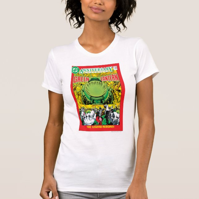 Grüne Laterne - Der legendäre Reborn T-Shirt (Vorderseite)