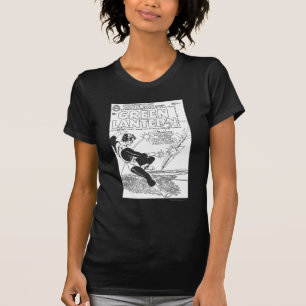 Grüne Laterne - Durchgehen-Rakete, Schwarzweiss T-Shirt