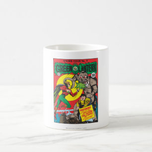 Grüne Laterne gegen den Zauberer von Chancen Kaffeetasse