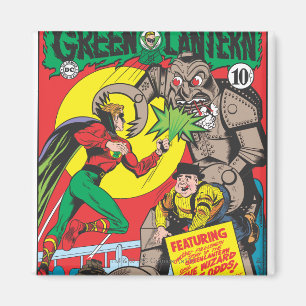 Grüne Laterne gegen den Zauberer von Chancen Magnet