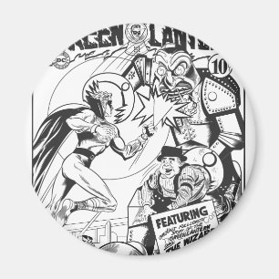 Grüne Laterne gegen den Zauberer von Chancen, von Magnet