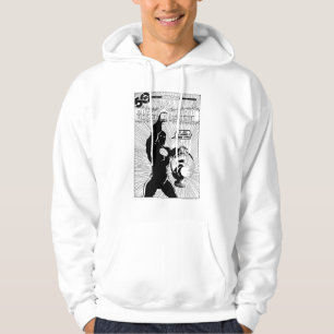 Grüne Laterne - glühende Laterne, Schwarzweiss Hoodie