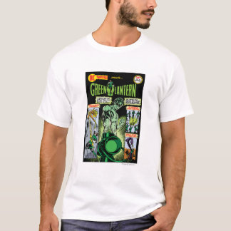 Grüne Laterne - Grünes schattiges Comic T-Shirt