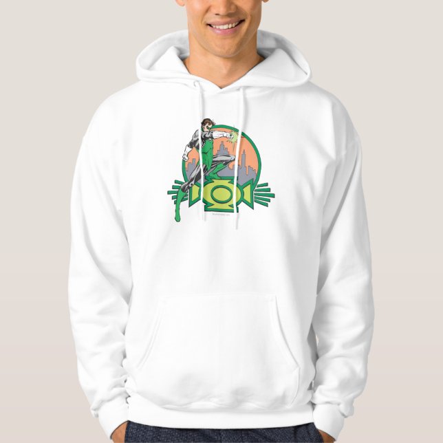 Grüne Laterne Hoodie (Vorderseite)