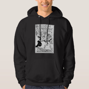 Grüne Laterne im Ring, Schwarz und Weiß Hoodie
